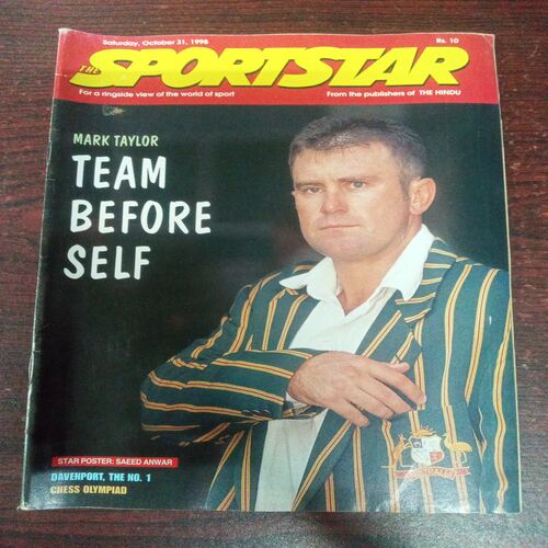 The Sportstar ( October 1998 ) The Sportstar ( October 1998 )
