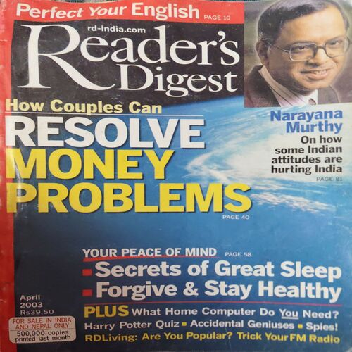 Readers Digest ( April 2003 ) Readers Digest ( April 2003 )