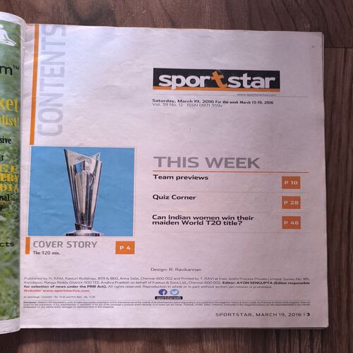 Document_83 SportStar ( Saturday , 19 March , 2016 ) Page no-27to38 Missing
