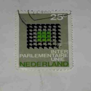 NEDERLAND 25C POSTAGE STAMP NEDERLAND 25C POSTAGE STAMP