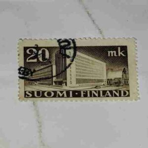 SUOML-FINLAND 20mk POSTAGE STAMP SUOML-FINLAND 20mk POSTAGE STAMP