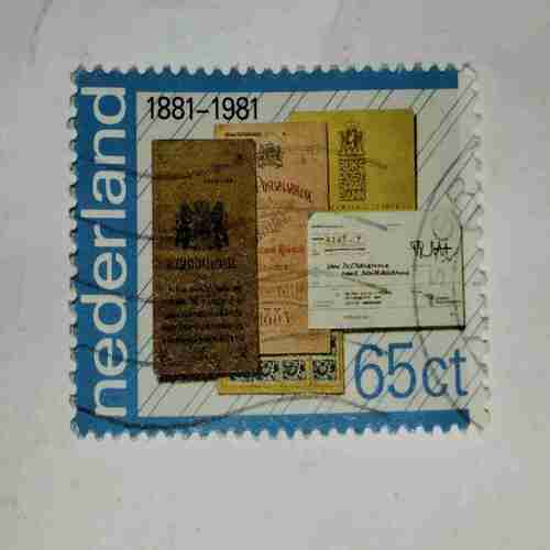 NEDERLAND 65Ct POSTAGE STAMP NEDERLAND 65Ct POSTAGE STAMP