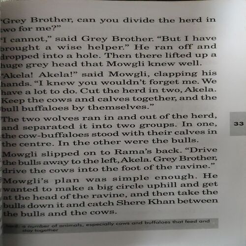 The jungle book ( By = Rudyard kipling )