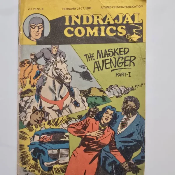 Indrajal-Comics-Vol-25-Issue-8-The-Masked-Avenger-Part-I.webp Indrajal Comics Vol 25 Issue 8 - The Masked Avenger Part I