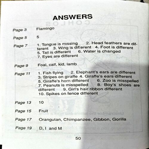Puzzle Fun 1 (pages 50)