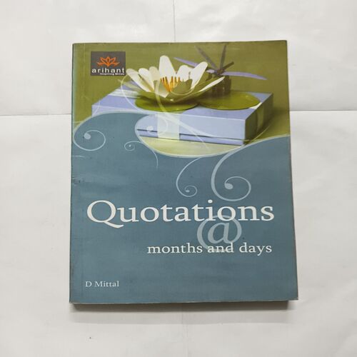 Quotantions Month And Days ( D Mittal )