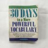 Document 17_49 30 Day To A More Power Fill Vocabulary