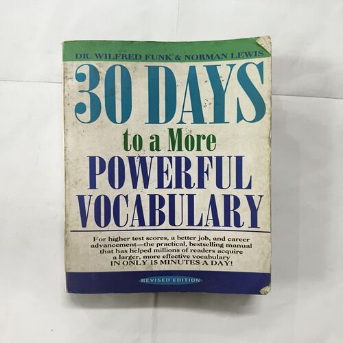 Document 17_49 30 Day To A More Power Fill Vocabulary