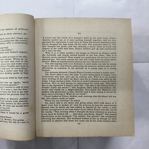 War And Peace ( Leo Tolstoy )