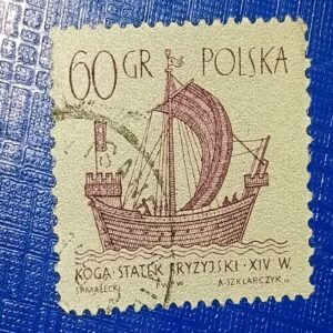 USED- POLSKA POSTAGE STAMP 60GR USED- POLSKA POSTAGE STAMP 60GR
