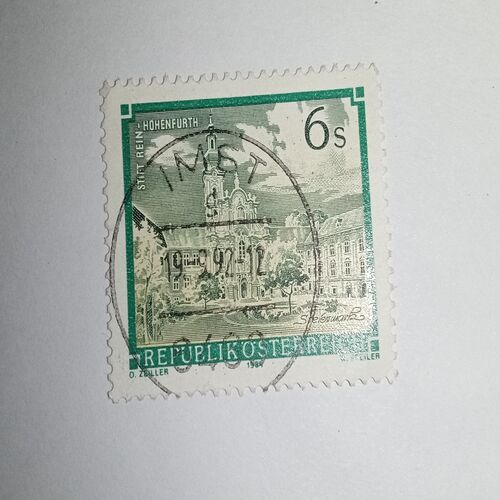 USED - REPUBLIK 'O' STERREICH 6S POSTAGE STAMP USED - REPUBLIK 'O' STERREICH 6S POSTAGE STAMP