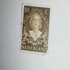 MNH - NEDERLAHD 10C POSTAGE STAMP MNH - NEDERLAHD 10C POSTAGE STAMP