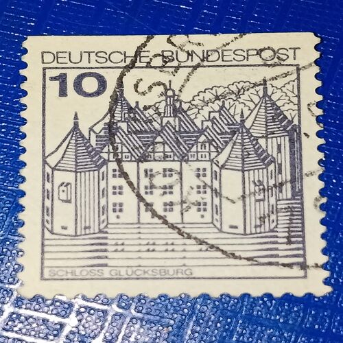 USED - DEUTSCHE BUNDESPOST 10 USED - DEUTSCHE BUNDESPOST 10