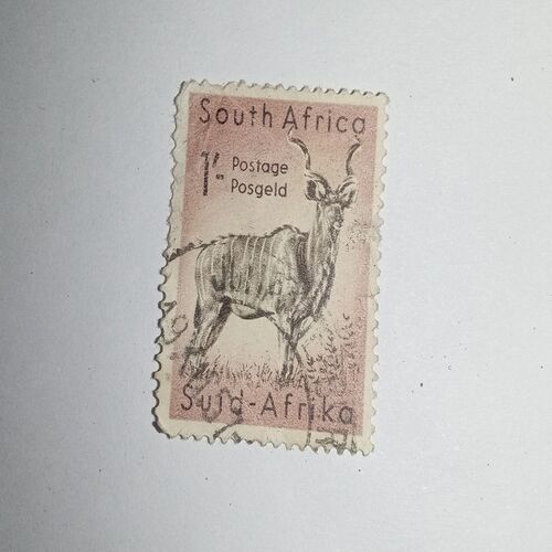 USED - SOUTH AFRICA 1 POSTAGE STAMP USED - SOUTH AFRICA 1 POSTAGE STAMP