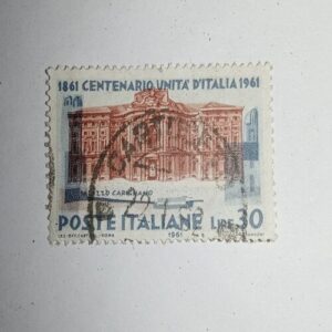 USED - POSTE ITALIANE 30LIRE POSTAGE STAMP USED - POSTE ITALIANE 30LIRE POSTAGE STAMP