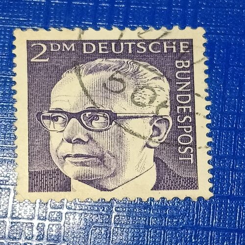 USED - DEUTSCHE BUNDESPOST 2 USED - DEUTSCHE BUNDESPOST 2