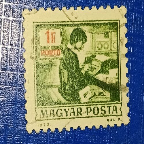 USED - MAGYAR POSTA 1ft USED - MAGYAR POSTA 1ft