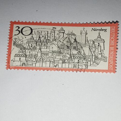 USED - NURNBERG 30 POSTAGE STAMP USED - NURNBERG 30 POSTAGE STAMP