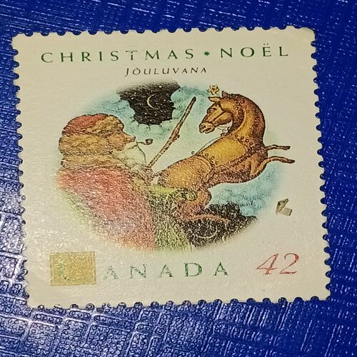 USED - CANADA 42 POSTAGE STAMP USED - CANADA 42 POSTAGE STAMP