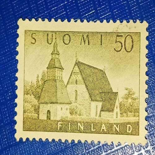 USED - FINLAND 50M POSTAGE STAMP USED - FINLAND 50M POSTAGE STAMP