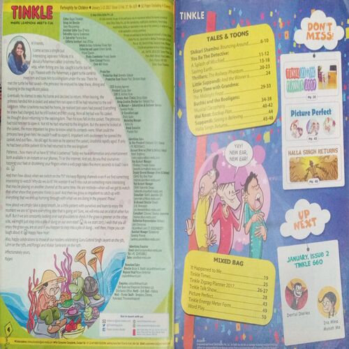 DocumentTINKLE ( VOL- 37 ,NO- 659 , 1st January 2017) 2_41 TINKLE ( VOL- 37 ,NO- 659 , 1st January 2017)
