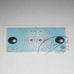 USED - DEUTSCHE BUNDESPOST 80 POSTAGE STAMP USED - DEUTSCHE BUNDESPOST 80 POSTAGE STAMP