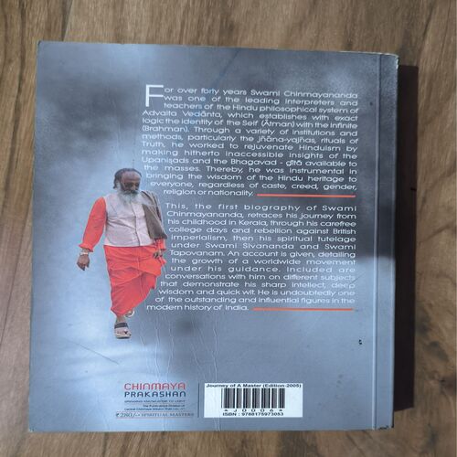 Document 2_45 SWAMI CHINMAYANANDA JOURNEY OF A MASTER THE MAN,THE PATH,THE TEACHING