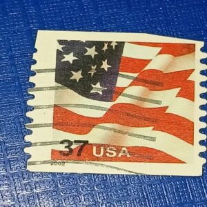 USED - USA 37 POSTAGE STAMP USED - USA 37 POSTAGE STAMP