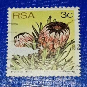 USED - RSA 3C POSTAGE STAMP USED - RSA 3C POSTAGE STAMP
