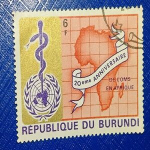 MNH - REPUBLIQUE DU BURUNDI 6F POSTAGE STAMP MNH - REPUBLIQUE DU BURUNDI 6F POSTAGE STAMP