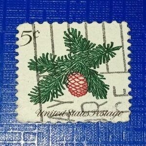 USED - AUSTRALIA 5C POSTAGE STAMP USED - AUSTRALIA 5C POSTAGE STAMP