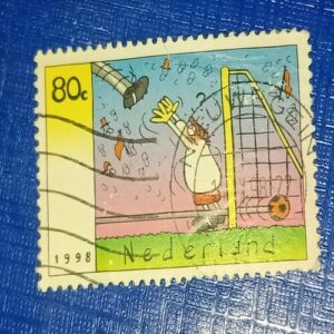 USED - NEDERLAND 80C POSTAGE STAMP USED - NEDERLAND 80C POSTAGE STAMP