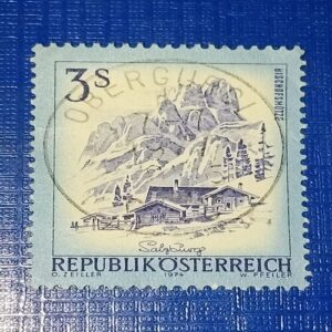 USED - AUSTRIA 3S POSTAGE STAMP