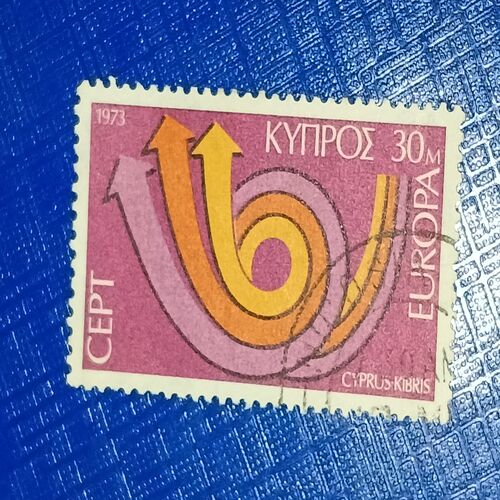 USED - EUROPA 30M POSTAGE STAMP USED - EUROPA 30M POSTAGE STAMP