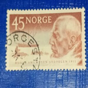 USED - NORGE 45 POSTAGE STAMP USED - NORGE 45 POSTAGE STAMP