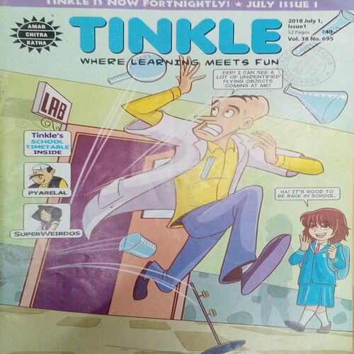 TINKLE ( VOL- 38 ,NO- 689 , 1st April 2018) TINKLE ( VOL- 38 ,NO- 689 , 1st April 2018)