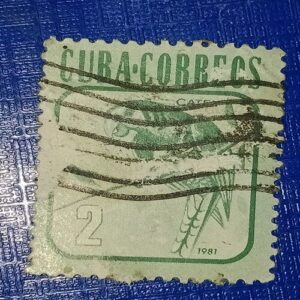 USED - Cuba CORREOS 1981 Postage Stamp USED - Cuba CORREOS 1981 Postage Stamp