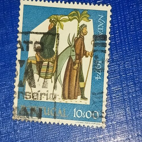 USED- FLIGHT INTO EGYPT (PORTUGAL )POSTAGE STAMP 10$00