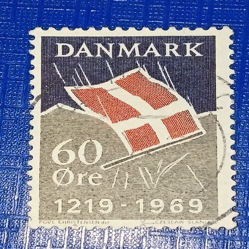 USED - DANMARK 60ore POSTAGE STAMP USED - DANMARK 60ore POSTAGE STAMP