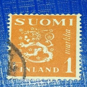 USED - SUOMI FINLAND 1 POSTAGE STAMP USED - SUOMI FINLAND 1 POSTAGE STAMP