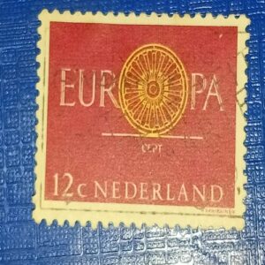 USED - NEDERLAND 12C POSTAGE STAMP USED - NEDERLAND 12C POSTAGE STAMP