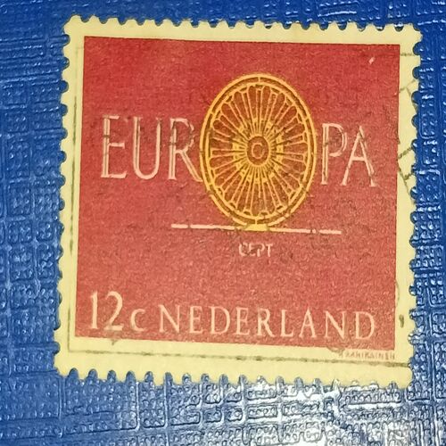 USED - NEDERLAND 12C POSTAGE STAMP USED - NEDERLAND 12C POSTAGE STAMP