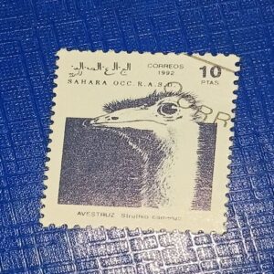 USED - SAHARA OCC R.A.S.D. 10Ptas POSTAGE STAMP USED - SAHARA OCC R.A.S.D. 10Ptas POSTAGE STAMP