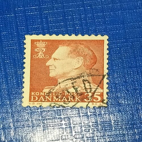 USED - DANMARK 35 POSTAGE STAMP