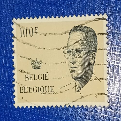 USED - BELGIE BELGIQUE 100F POSTAGE STAMP
