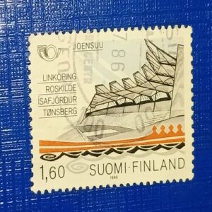 USED - SUOMI FINLAND 1.60 POSTAGE STAMP USED - SUOMI FINLAND 1.60 POSTAGE STAMP