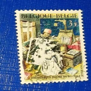 USED - BELGIQUE - BELGIE 3F POSTAGE STAMP USED - BELGIQUE - BELGIE 3F POSTAGE STAMP
