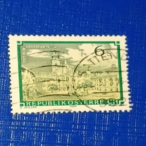 USED - AUSTRIA 6S POSTAGE STAMP USED - AUSTRIA 6S POSTAGE STAMP