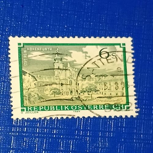 USED - AUSTRIA 6S POSTAGE STAMP USED - AUSTRIA 6S POSTAGE STAMP