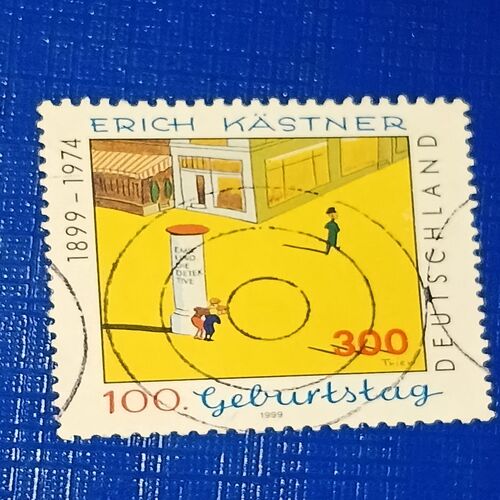 USED - DEUTSCHLAND 100 POSTAGE STAMP USED - DEUTSCHLAND 100 POSTAGE STAMP